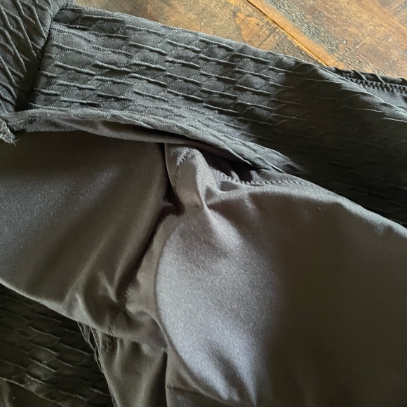 Victoria's Secret Black Textured Swimsuit - Picture 2 of 5